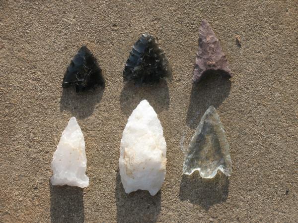 points knapped on 3-31-2010