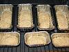 Cheesy garlic herb bread rising.