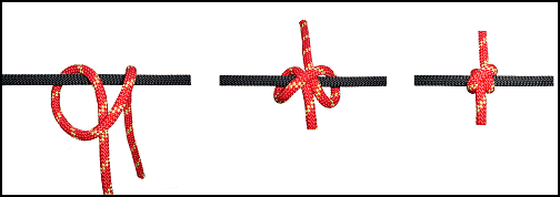 Figure 4-14. Clove hitch.