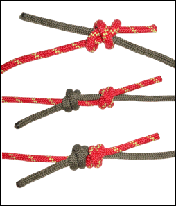 Figure 4-8. Double fisherman's knot.