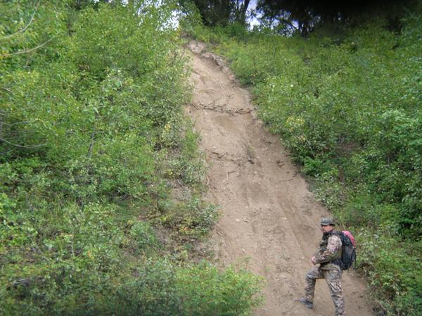 Me on Broke leg hill