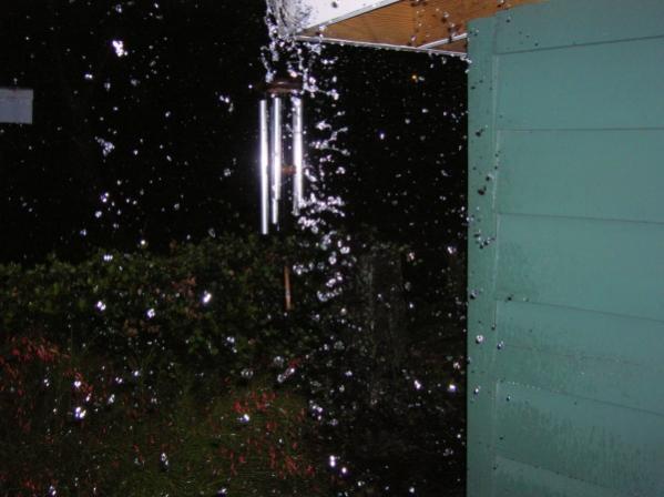 evening rain