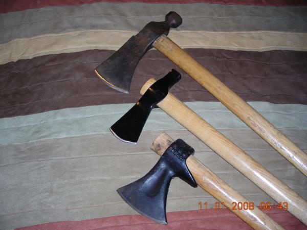 Cold Steel tomahawks.