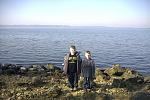 boys at Missippi River NW Illinois