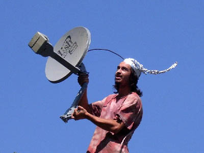 tinfoil hat antenna