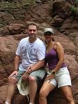 My better half and I at Tonto Natural Bridge State Park.