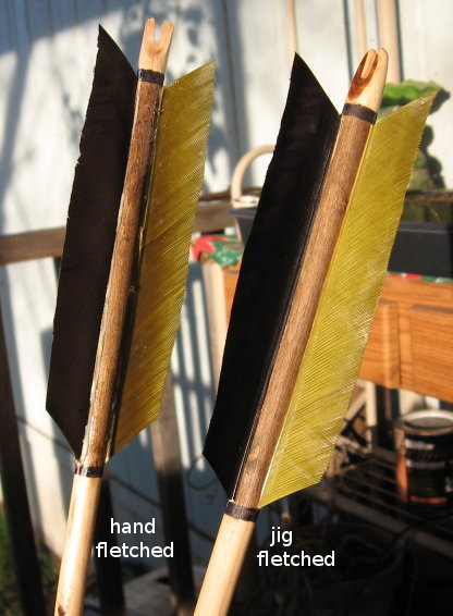 view finished fletchings
