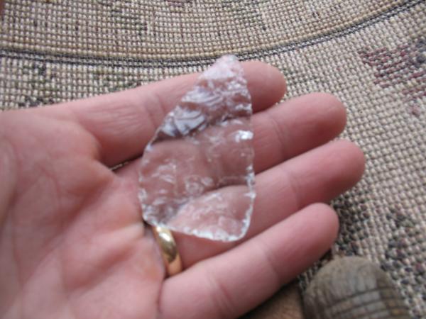 roughed out glass point